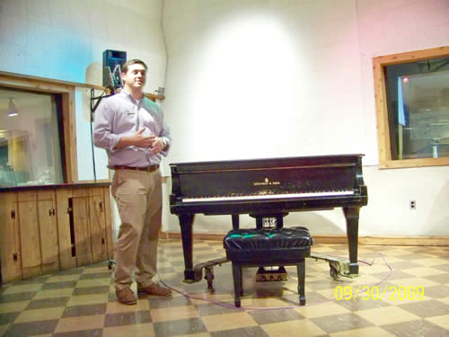 Elvis' Piano in Studio B